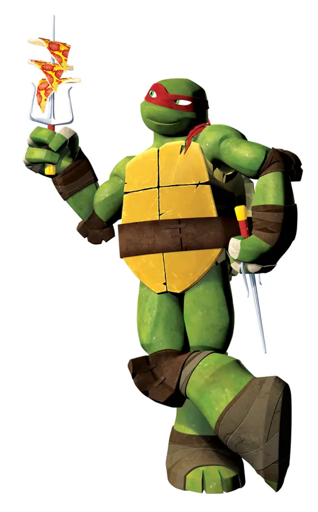 Ninja Turtle with Pizza