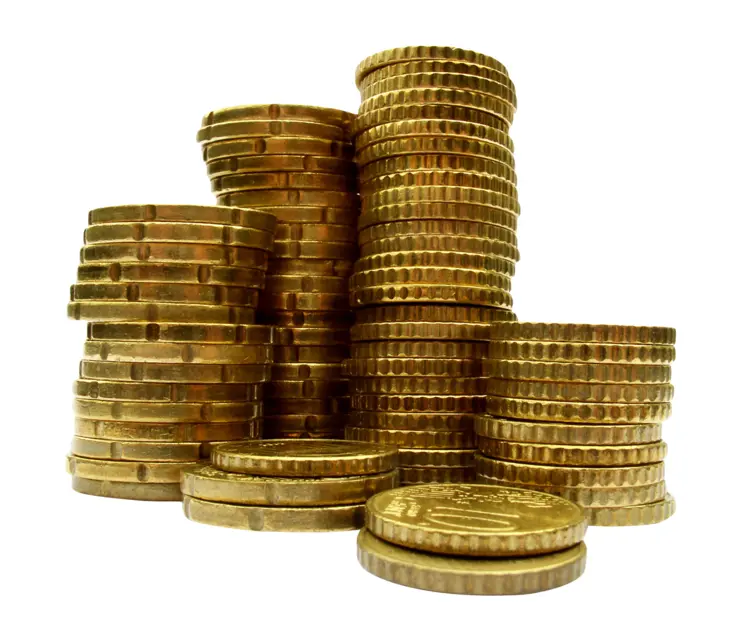 Stack of Shiny Gold Coins