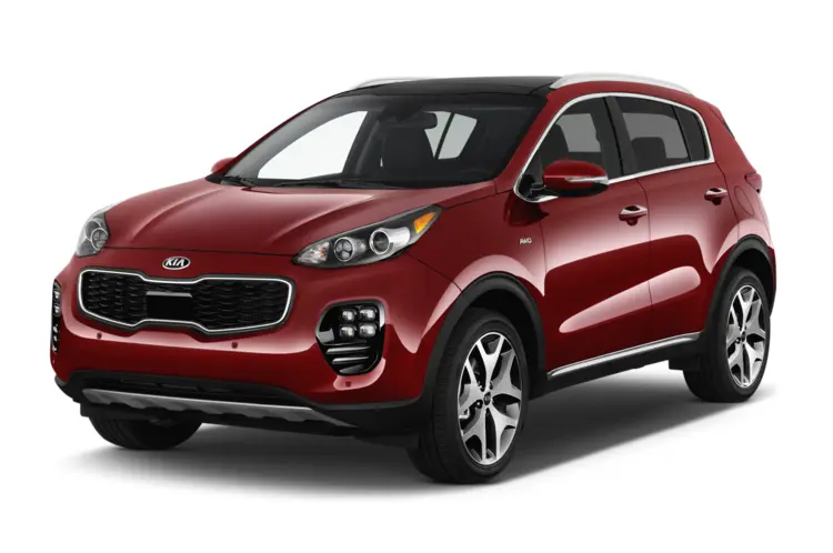 Red Compact SUV
