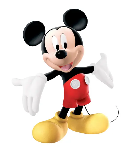Mickey Mouse with Open Arms