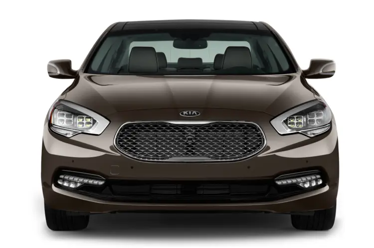 Brown Kia Car Front View