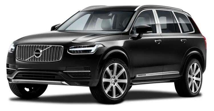 Black Volvo XC90 SUV