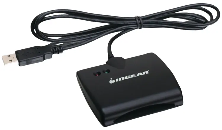 Black USB Card Reader