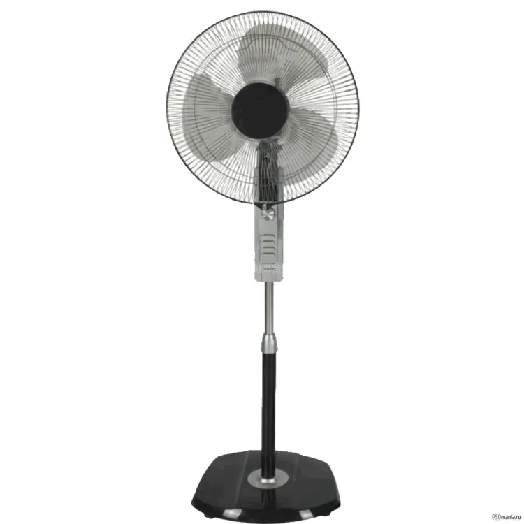 Black Pedestal Fan for Cooling