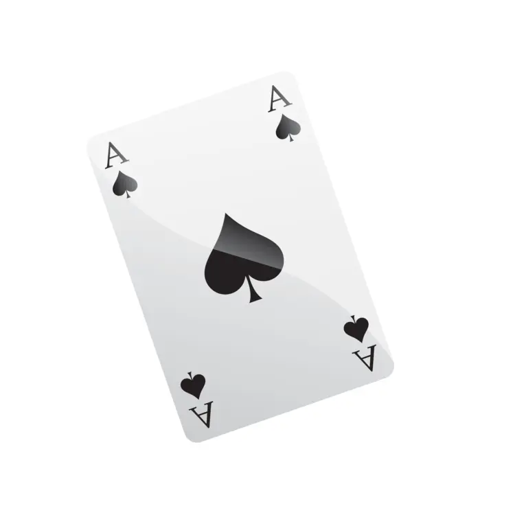 Ace of Spades Playing Card