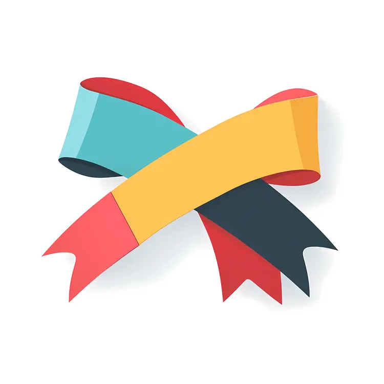 Colorful Bow Ribbon for Decoration