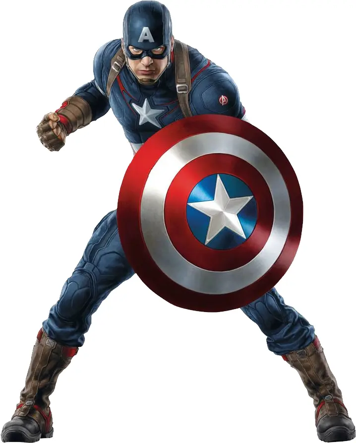 Captain America with Shield