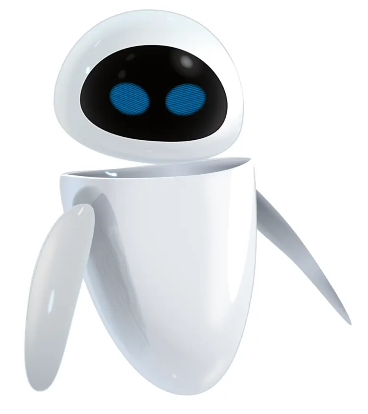 Futuristic White Robot