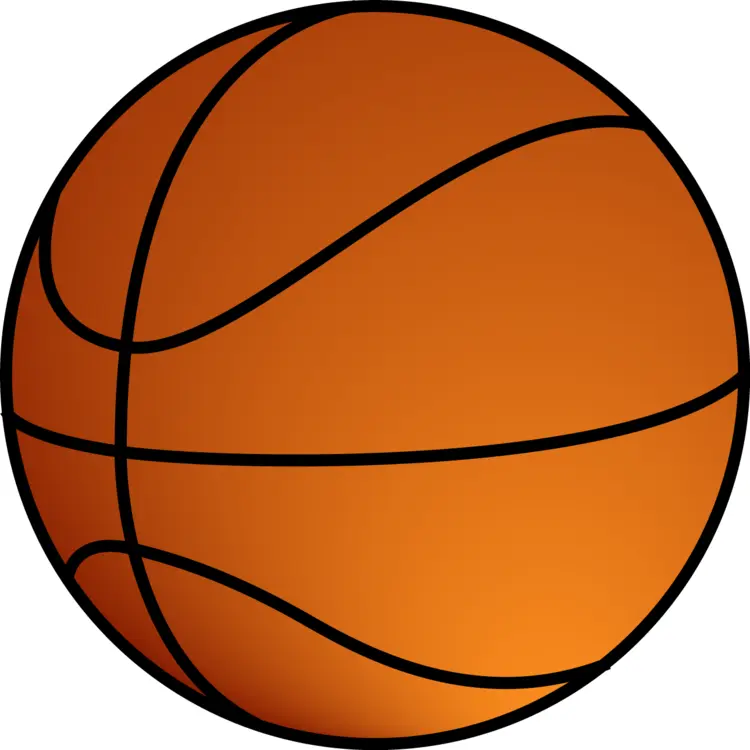 Orange Basketball for Game