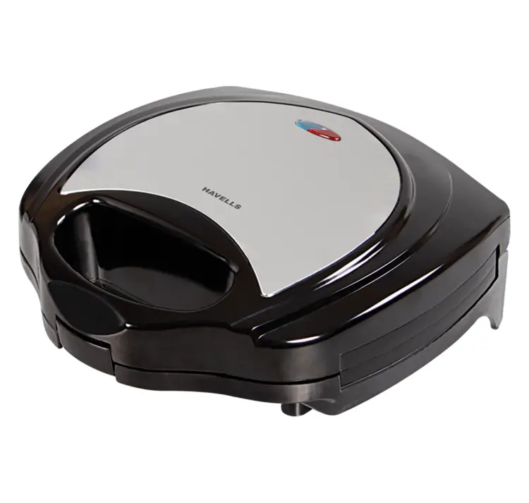 Compact Black Sandwich Maker for Easy Meals