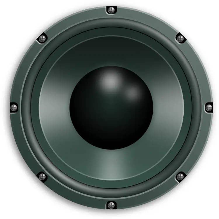 Green and Black Speaker for Rich Audio