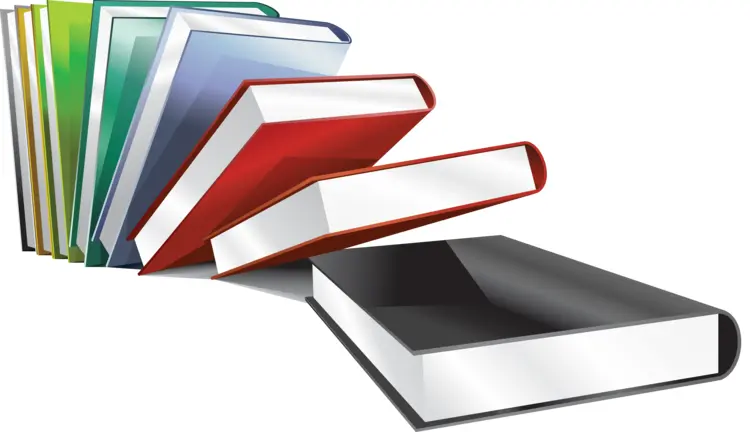Colorful Stack of Books for Reading