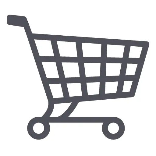 Gray Shopping Cart Icon