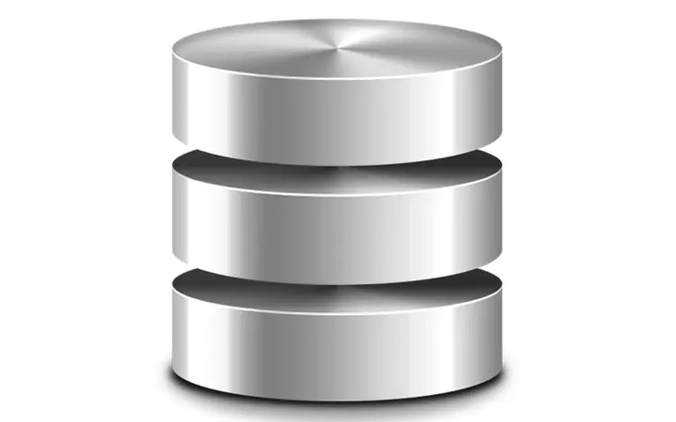Metallic Database Icon