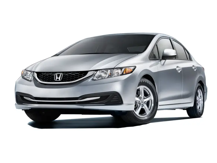 Silver Honda Civic Car