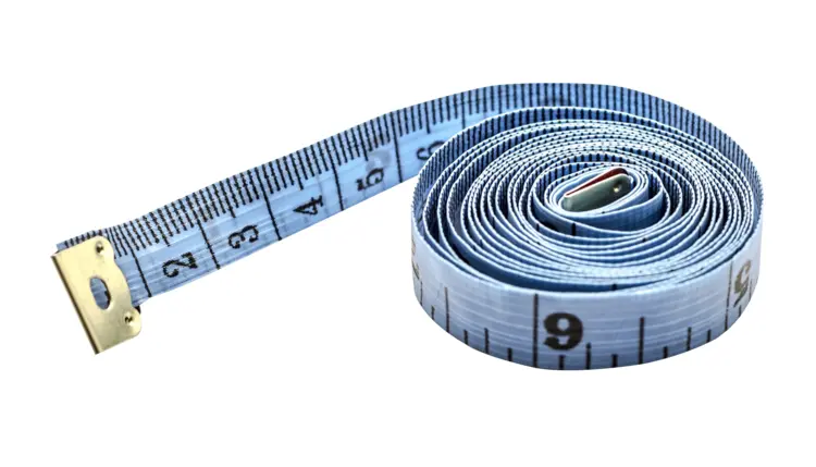 Blue Flexible Tape Measure for Tailoring