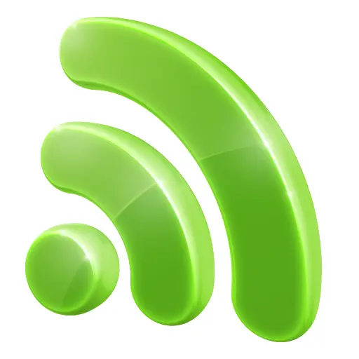 Green Wi-Fi Signal Icon
