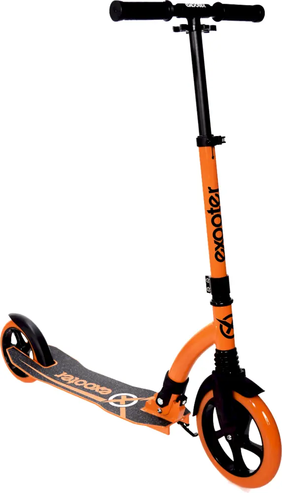 Orange Kick Scooter for Outdoor Fun