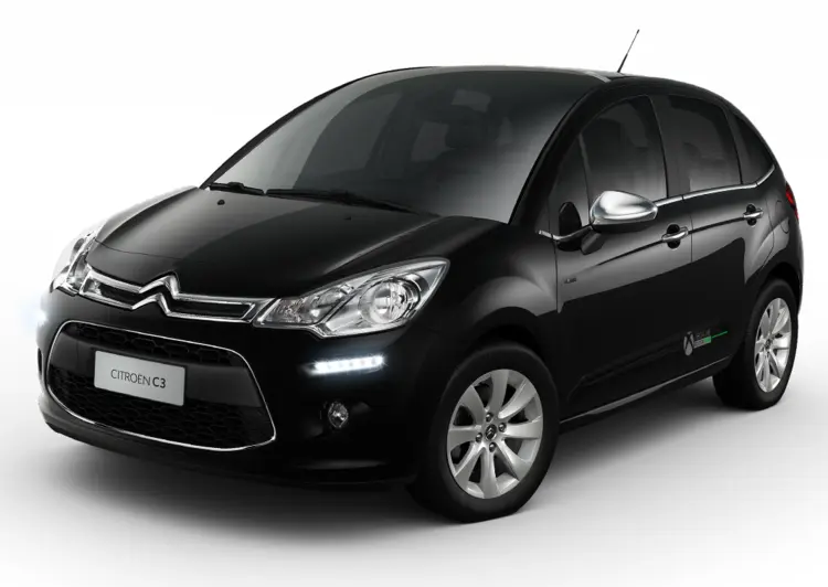 Black Compact Car for City Driving