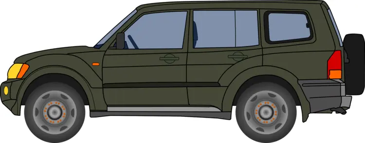 Green SUV