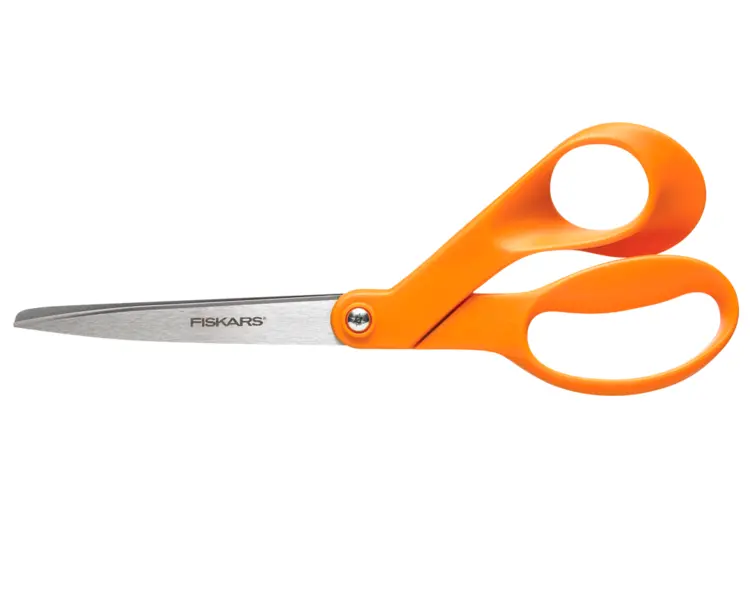 Orange Handle Scissors for Crafting