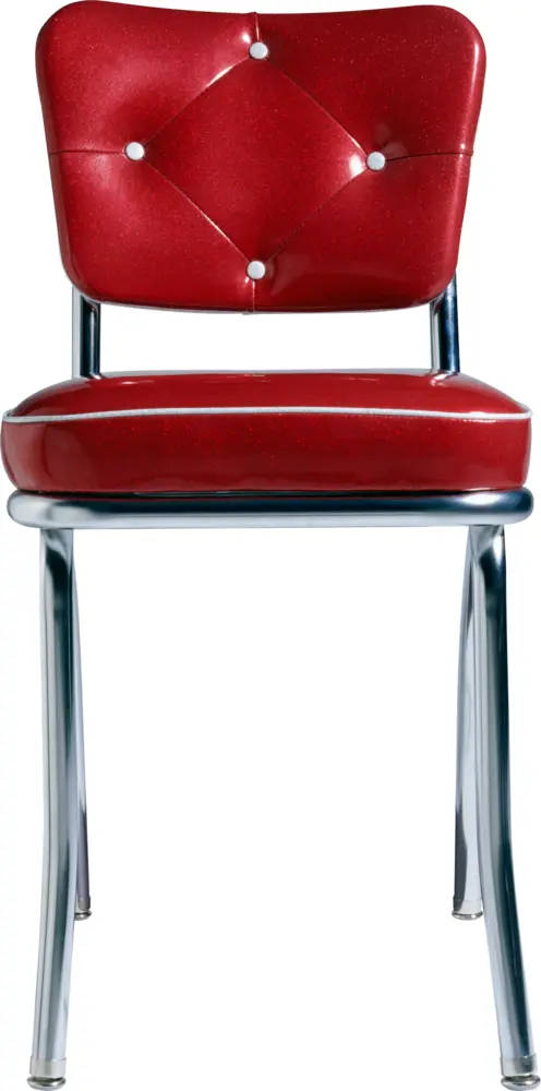 Retro Red Chair for Diner