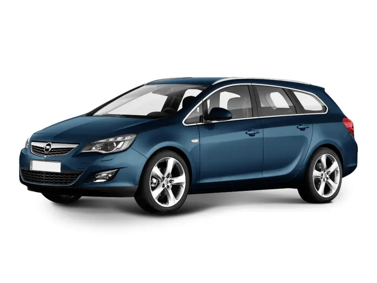 Blue Station Wagon