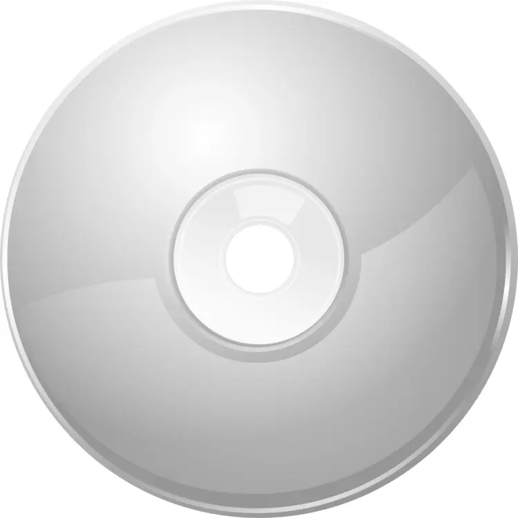 Silver CD for Data Storage