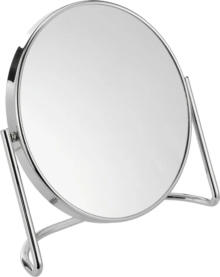 Round Mirror with Stand