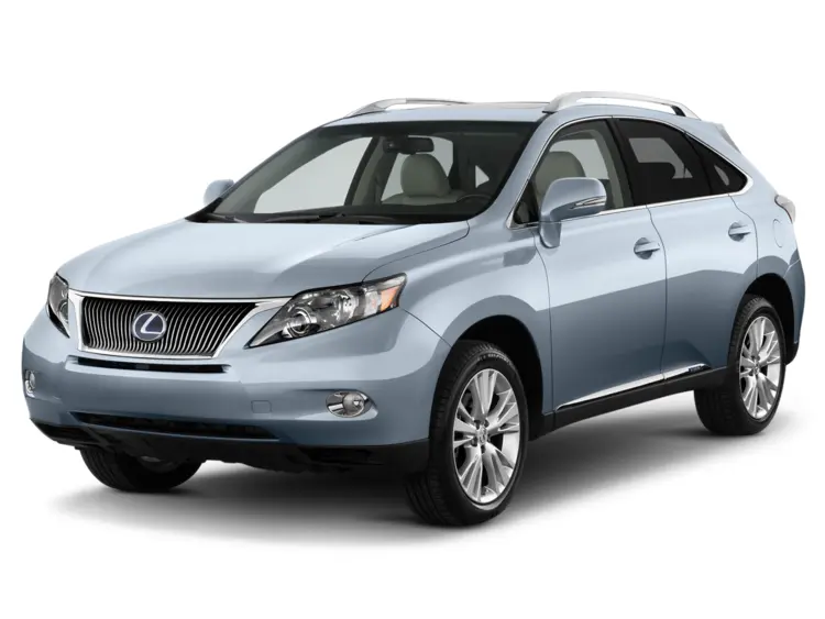Blue Lexus RX SUV
