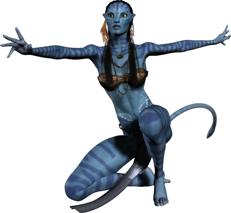 Avatar Character in Dynamic Pose