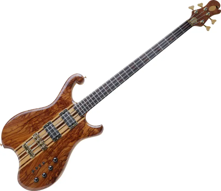 Wooden Electric Bass Guitar for Deep Sounds