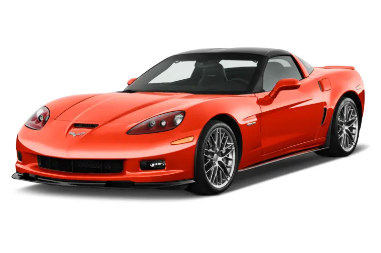 Red Chevrolet Corvette Sports Car for High Performance