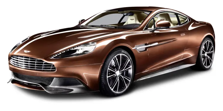 Sleek Brown Sports Car