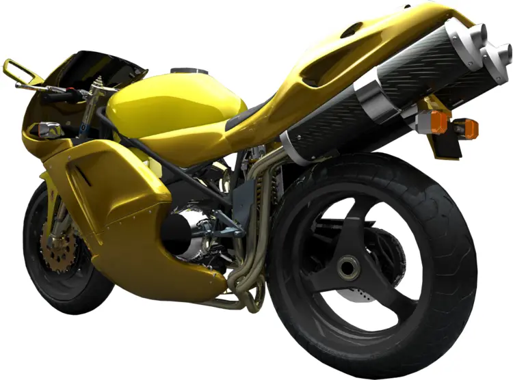 Yellow Motorcycle