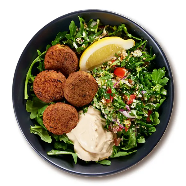 Falafel Salad with Vegetables