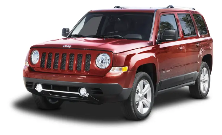 Red Jeep SUV for Rugged Terrain