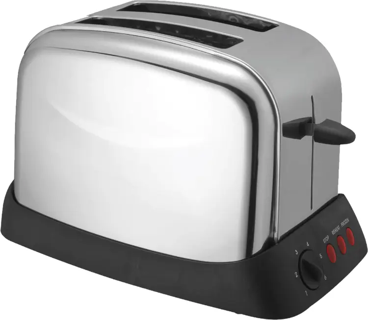 Classic Chrome Toaster for Your Kitchen