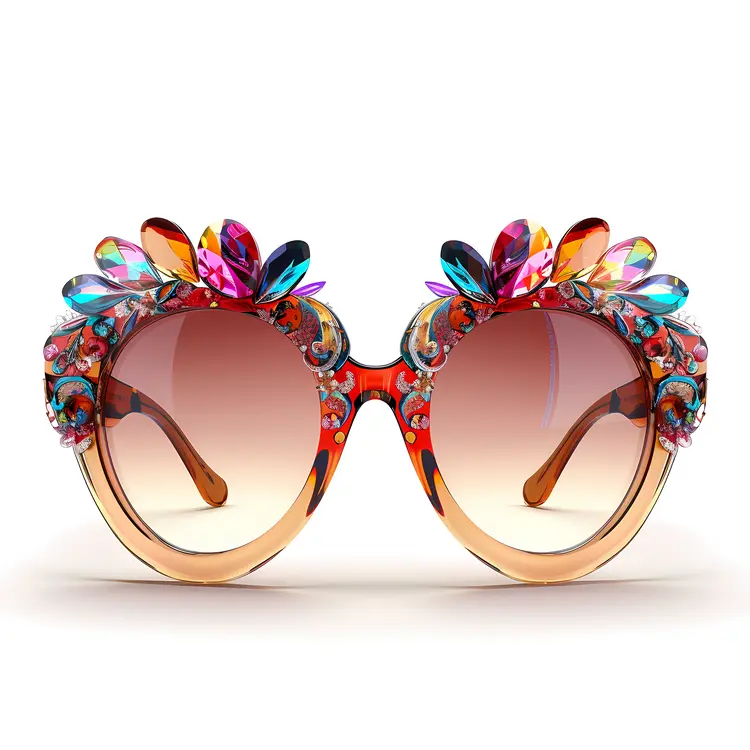 Vibrant Colorful Sunglasses