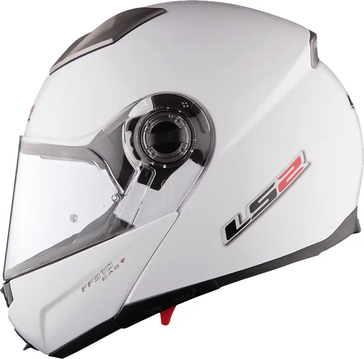 White Motorcycle Helmet