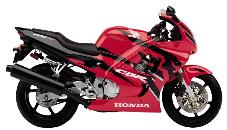 Red Sportbike Motorcycle