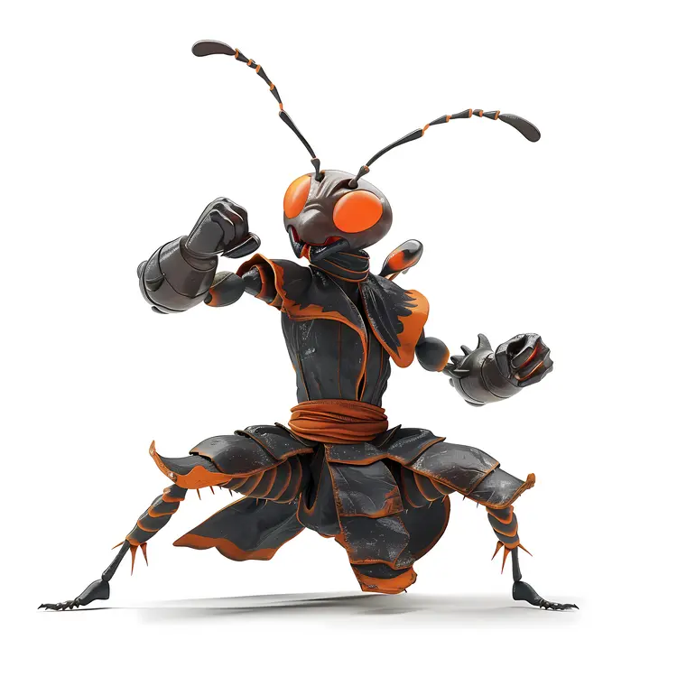Martial Arts Black Ant