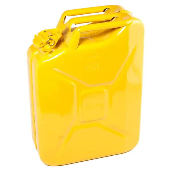 Yellow Jerry Can for Fuel Storage