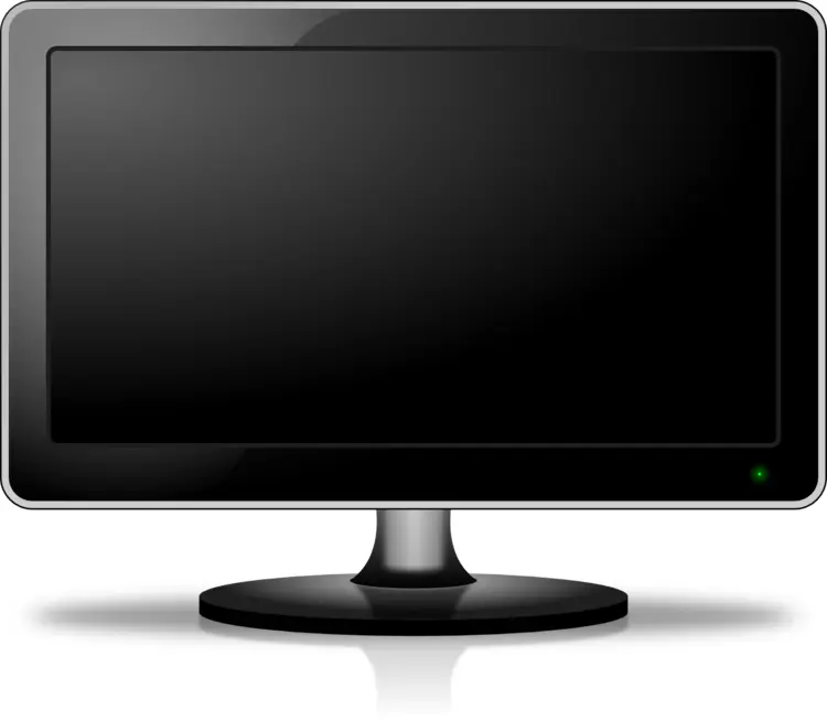 Black Monitor for Office Use