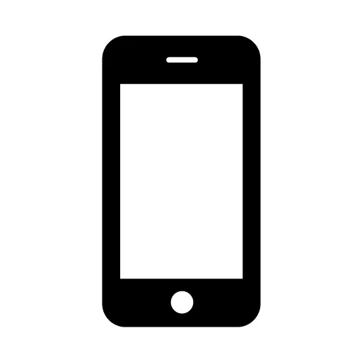 Black Smartphone Icon