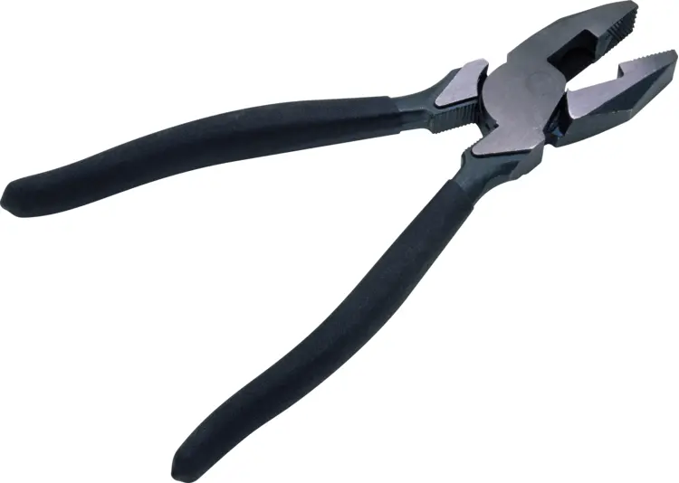 Black Pliers for Electrical Work
