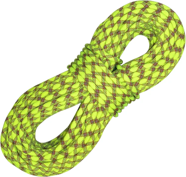Green Climbing Rope for Outdoor Adventure