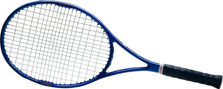 Blue Tennis Racket