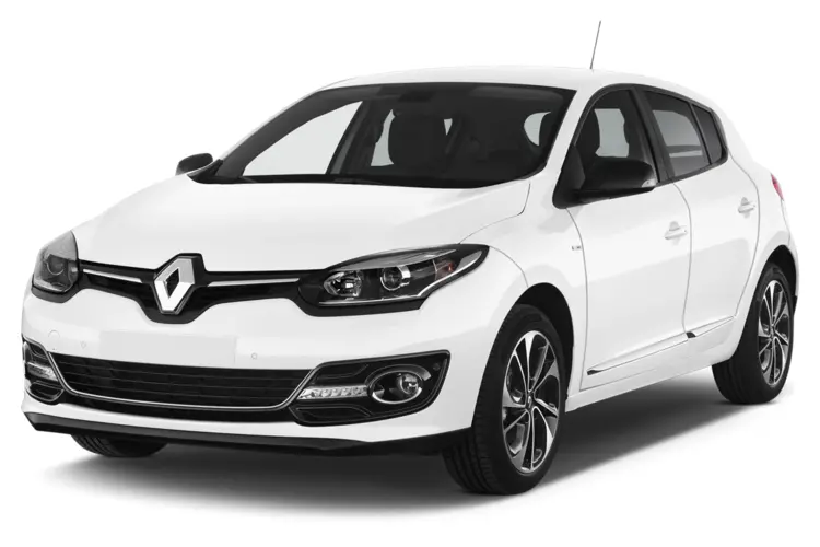 White Renault Megane Hatchback