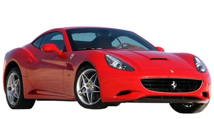 Red Ferrari Sports Car